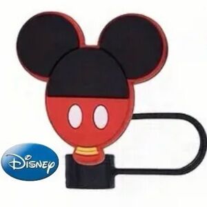 Mickey Mouse Straw Topper/Cover, NEW, Disney